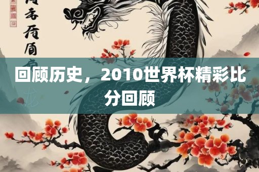 回顾历史，2010世界杯精彩比分回顾