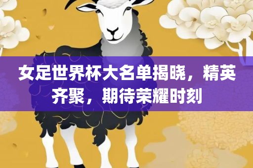 大名单揭晓