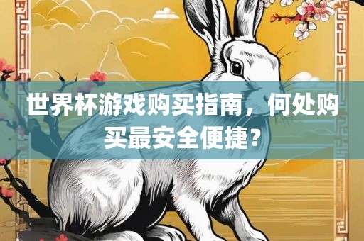 世界杯游戏购买指南，何处购买最安全便捷？