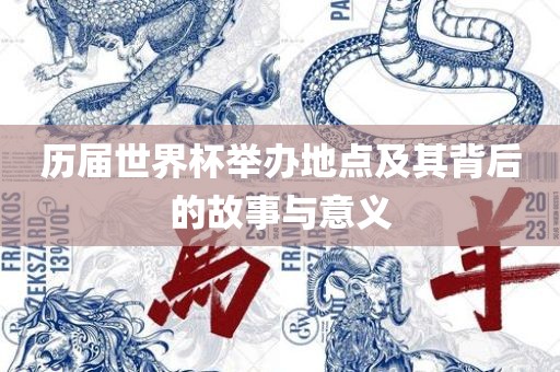 历届世界杯举办地点及其背后的故事与意义