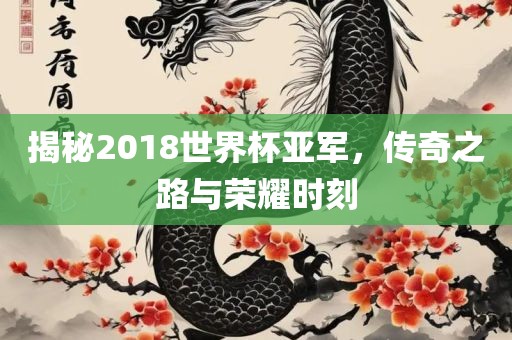 揭秘2018世界杯亚军，传奇之路与荣耀时刻