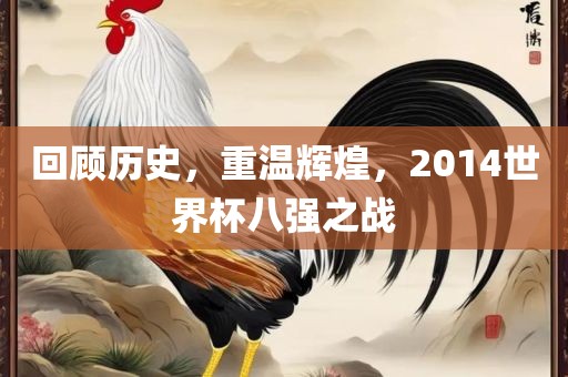 回顾历史，重温辉煌，2014世界杯八强之战