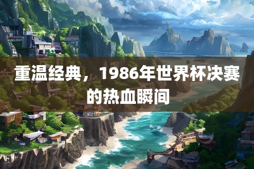 重温经典，1986年世界杯决赛的热血瞬间漯河市盈旭机械设备有限公司