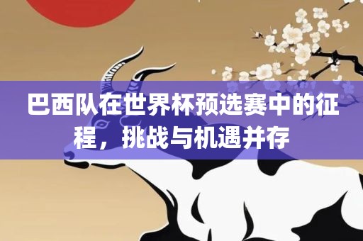 巴西队在世界杯预选赛中的征程，挑战与机遇并存