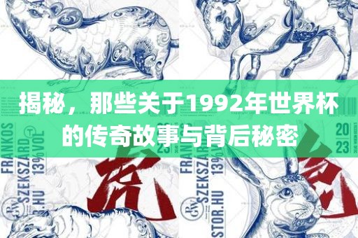 揭秘，那些关于1992年世界杯的传奇故事与背后秘密