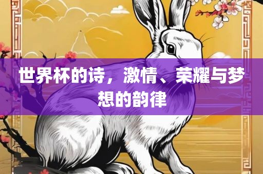世界杯的诗，激情、荣耀与梦想的韵律漯河市盈旭机械设备有限公司