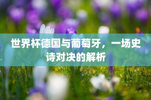 世界杯德国与葡萄牙，一场史诗对决的解析