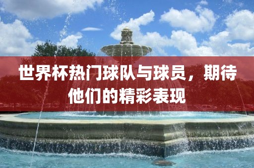 世界杯热门球队