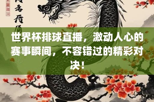 世界杯漯河市盈旭机械设备有限公司排球直播，激动人心的赛事瞬间，不容错过的精彩对决！