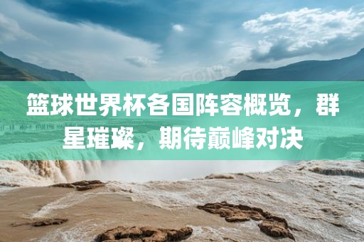 篮球世界杯各国阵容概览，群星璀璨，期待巅峰对决漯河市盈旭机械设备有限公司