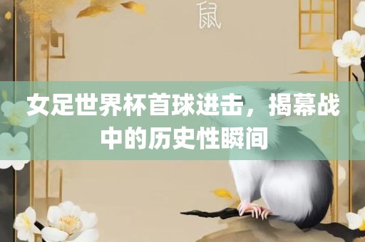 女足世界杯首球进击，揭幕战中的历史性瞬间漯河市盈旭机械设备有限公司