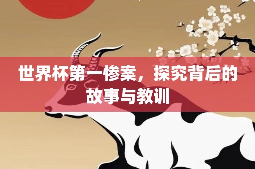 世界杯第一惨案，探究背后的故事与教训