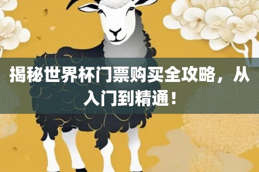 揭秘世界杯门票购买全攻略，从入门到精通！漯河市盈旭机械设备有限公司