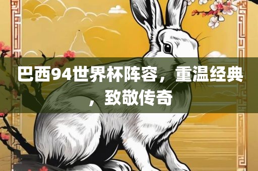 巴西94世界杯阵容，重温经典，致敬传奇漯河市盈旭机械设备有限公司