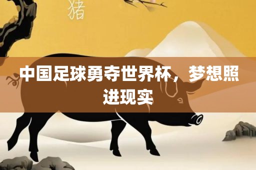 中国足球勇夺世界杯，梦想照进现实