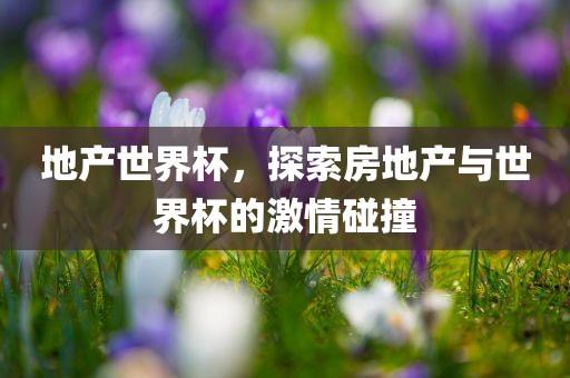 地产世界杯，探索房地产与世界杯的激情碰撞