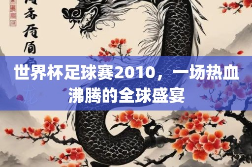 世界杯足球赛2010，一场热血沸腾的全球盛宴漯河市盈旭机械设备有限公司