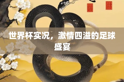 世界杯实况，激情四溢的足球盛宴