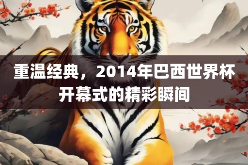 重温经典，2014年巴西世界杯开幕式的精彩瞬间