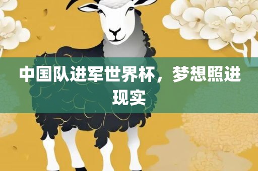 中国队进军世界杯，梦想照进现实