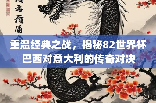重温经典之战，揭秘82世界杯巴西对意大利的传奇对决漯河市盈旭机械设备有限公司