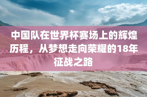 中国队在世界杯赛场上的辉煌历程，从梦想走向荣耀的18年征战漯河市盈旭机械设备有限公司之路