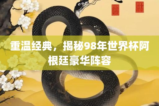 重温经典，揭秘98年世界杯阿根廷豪华阵容