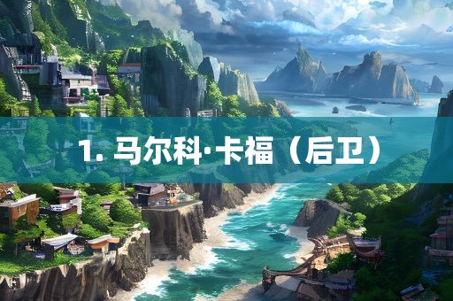 1. 马尔科·卡福（后卫）