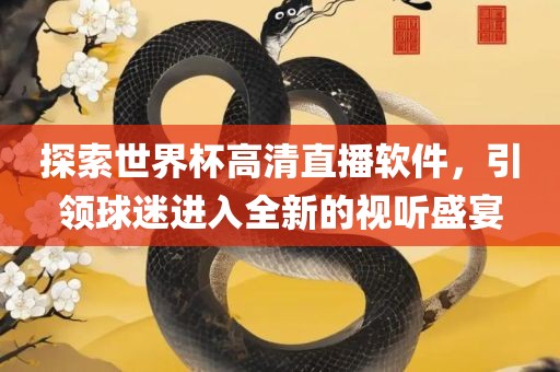 探索世界杯高清直播软件，引领球迷进入全新的视听盛宴漯河市盈旭机械设备有限公司