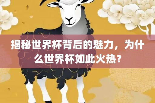 揭秘世界杯背后的魅力，为什么世界杯如此火热？