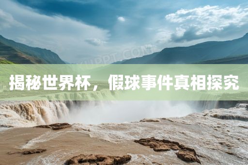 揭秘世界杯，假球事件真相探究