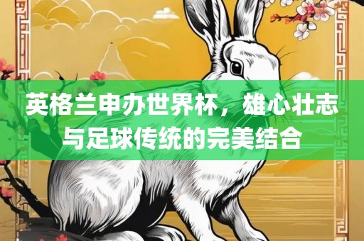 英格兰申办世界杯，雄心壮志与足球传统的完美结合漯河市盈旭机械设备有限公司