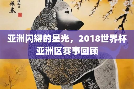亚洲闪耀的星光，2018世界杯亚洲区赛事回顾
