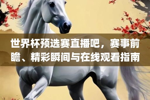 世界杯预选赛直播吧，赛事前瞻、精彩瞬间与在线观看指南漯河市盈旭机械设备有限公司