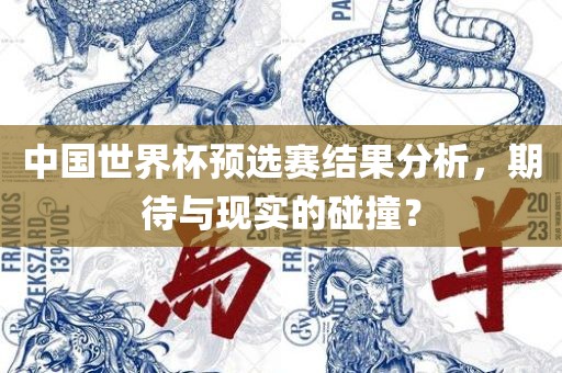 中国世界杯预选赛结果分析，期待与现实的碰撞？