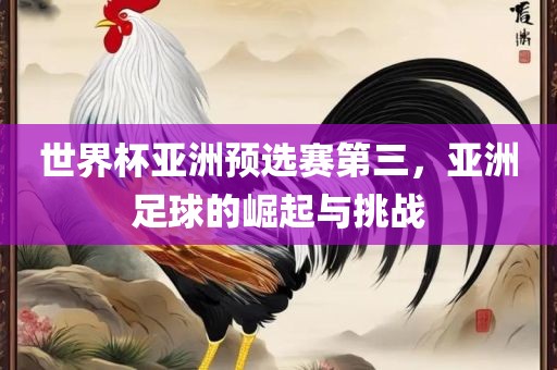 世界杯亚洲预选赛第三，亚洲足球的崛起与挑战
