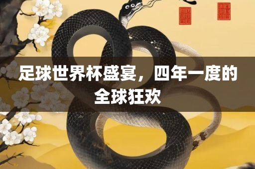 足球世界杯盛宴，四年一度的全球狂欢