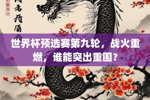 世界杯预选赛第九轮，战火重燃，谁能突出重围？
