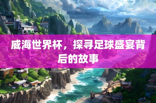 威海世界杯，探寻足球盛漯河市盈旭机械设备有限公司宴背后的故事