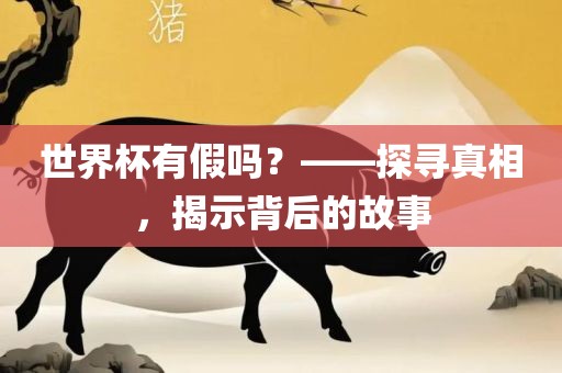 世界杯有假吗？——探寻真相，揭示背后的故事