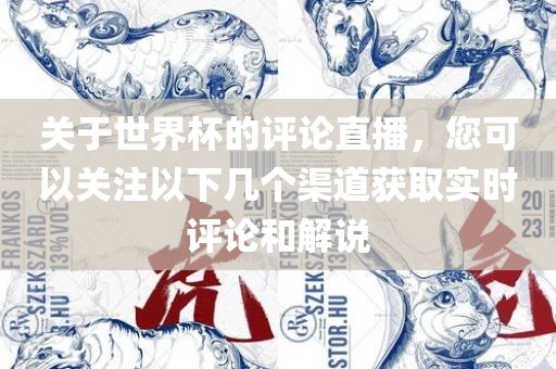 关于世界杯的评论直播，您可以关注以下几个渠道获取实时评论和解说漯河市盈旭机械设备有限公司