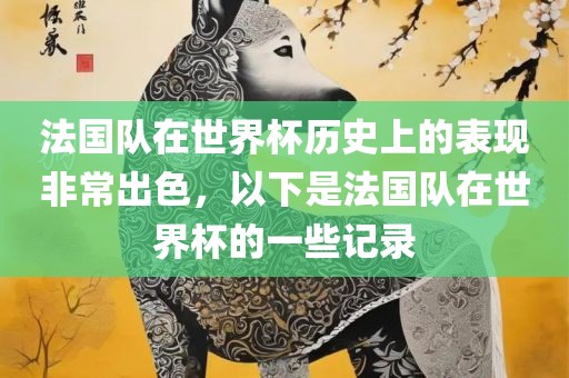 法国队在世界杯历史上的表现非常出色，以下是法国队在世界杯的一些记录