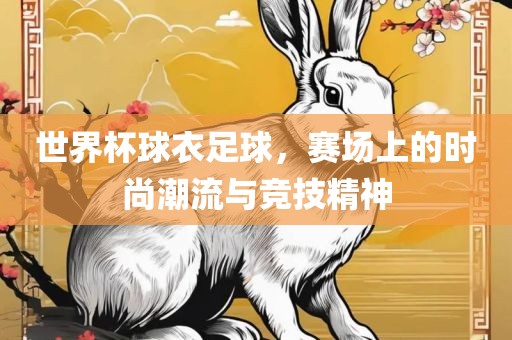 世界杯球衣足球，赛场上的时尚潮流与竞技精神