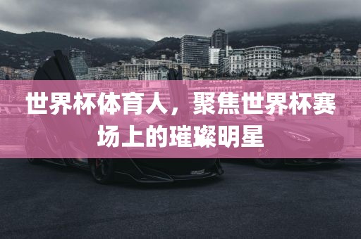 世界杯体育人，聚焦世界杯赛场上的璀璨明星