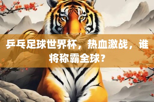 乒乓足球世界杯，热血激战，谁将称霸全球？