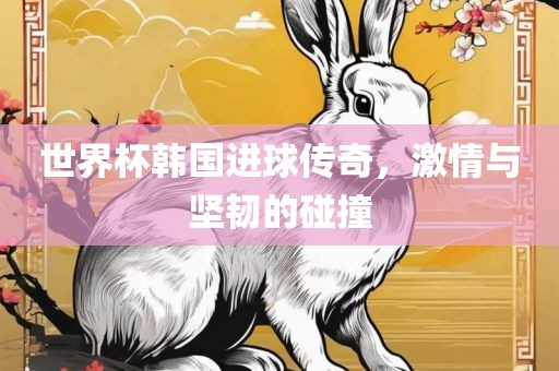 世界杯韩国进球传奇，激情与坚韧的碰撞