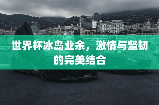 世界杯冰岛业余，激情与坚韧的完美结合